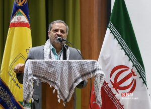 (Kazemi speaking at a Basij conference as Acting Minister, SNN)